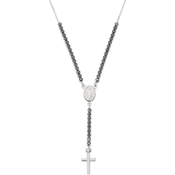 Oiritaly Collana Donna Amen Clcrmibnz Argento